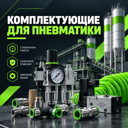 Комплектующие для пневматики